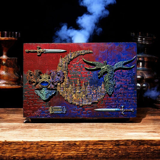 In The Dungeon 3 - Mixed Media Wall Hanging