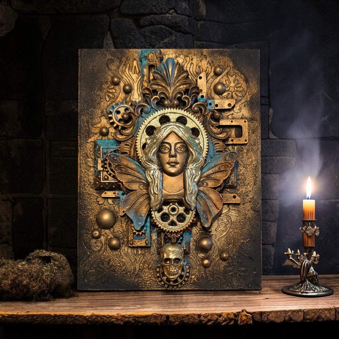 Golden Goddess Wall Hanging